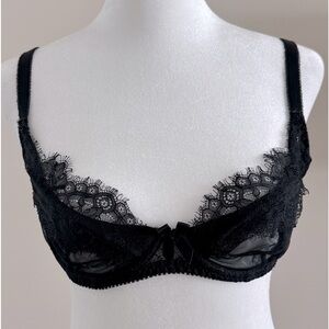 L’Agent by AGENT PROVOCATEUR black lace bra 32DD
